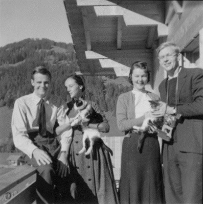 1958 Gstaad Engagement-1